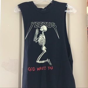 Yeezus Muscle Tank Top