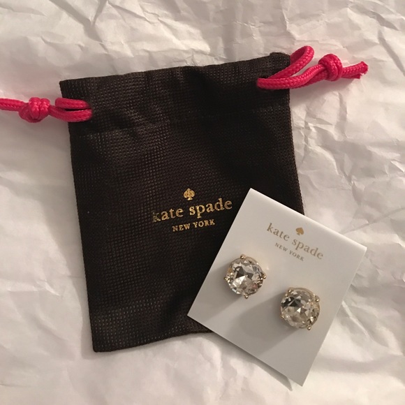 SalešKate Spade Large Gold Gumdrop Earrings