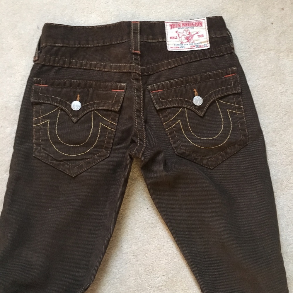 True Religion corduroy pants. Size 29.