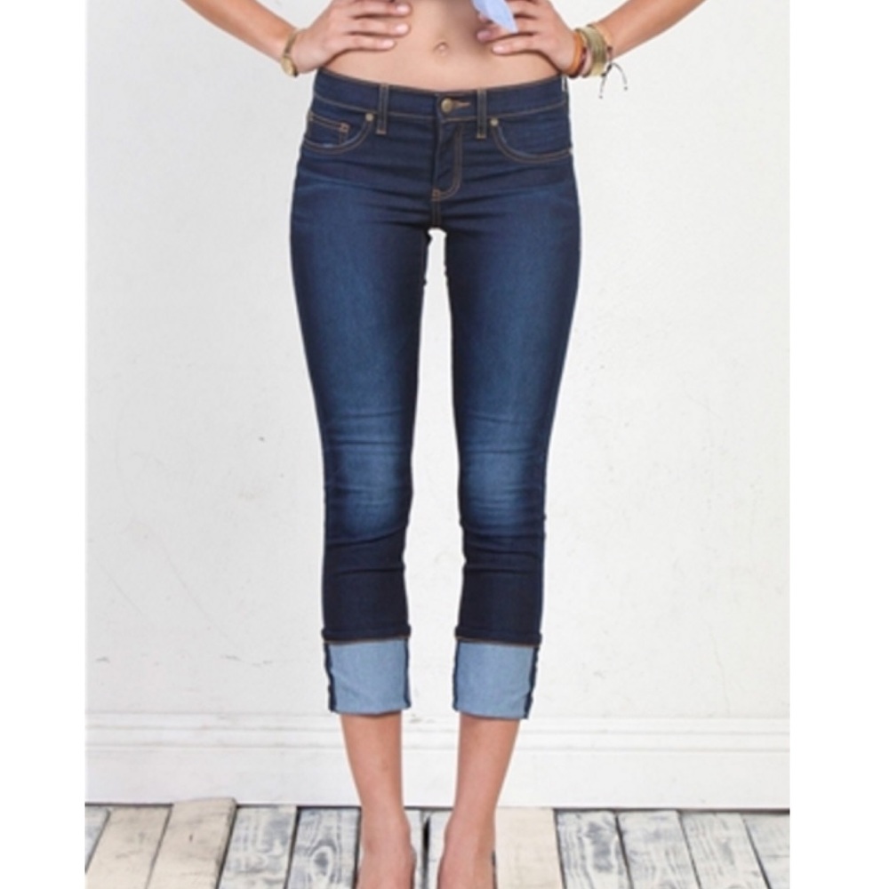 Henry & Belle Cropped Super Skinny Jeans