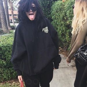 Yeezus cropped hoodie