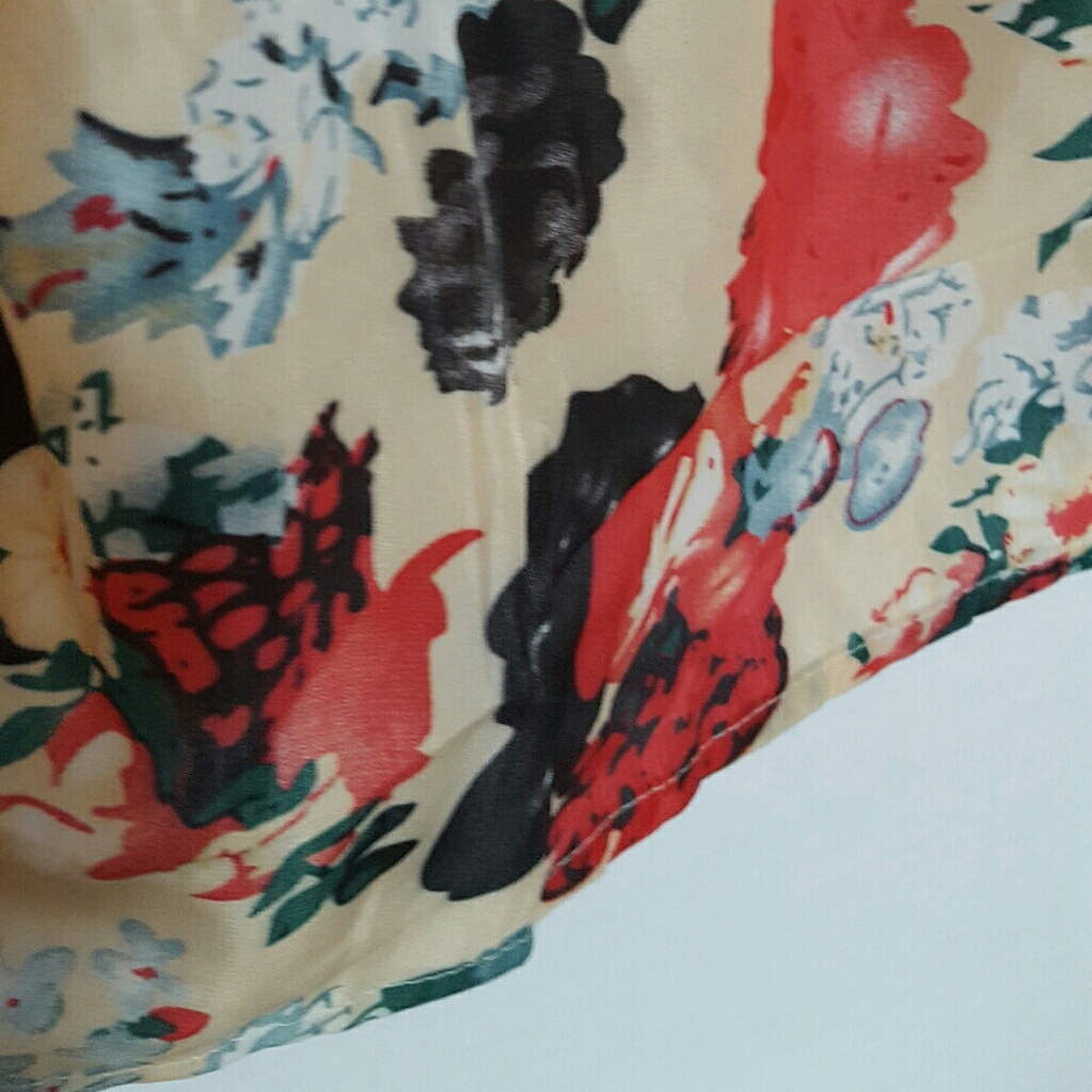 Floral Sleeveless Printed Dress Many Sizes NWOT - Picture 6 of 7