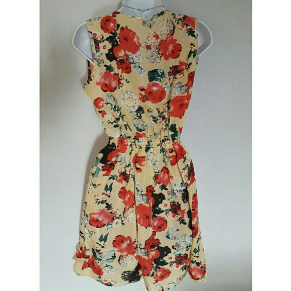 Floral Sleeveless Printed Dress Many Sizes NWOT - Picture 4 of 7