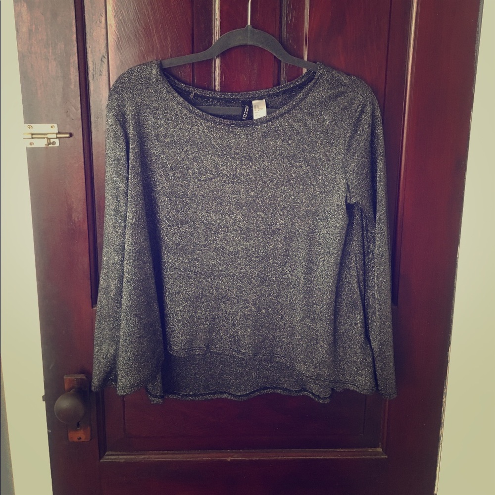 Metallic blouse