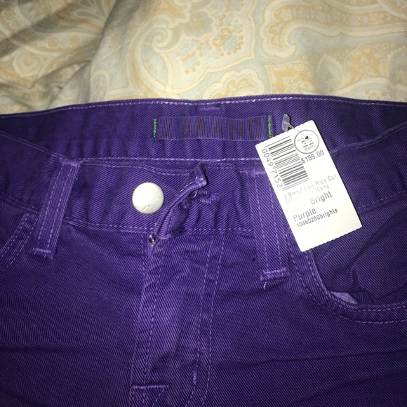 NWT J Brand purple shorts - Picture 2 of 4