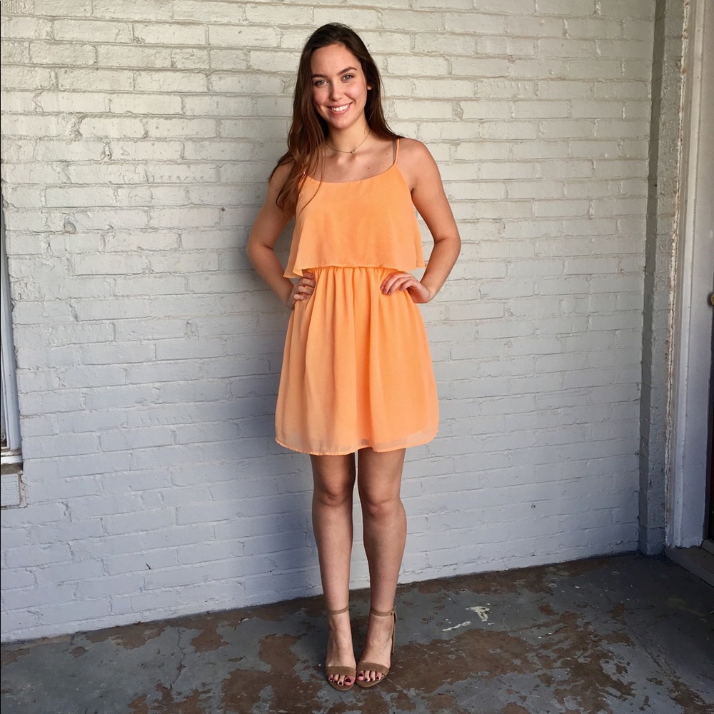 Light Orange Dress!