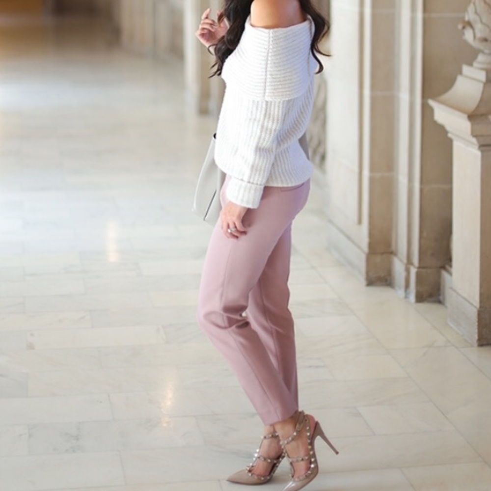 J Crew Martie Pink Pants