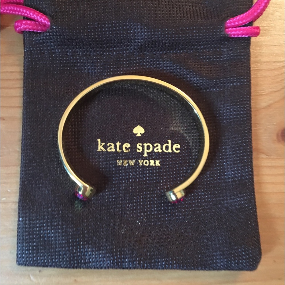 Kate spade forever Gems cuff - pink