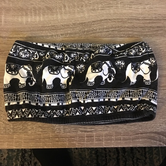 Tilly's Other - Tilly's elephant print bandeau