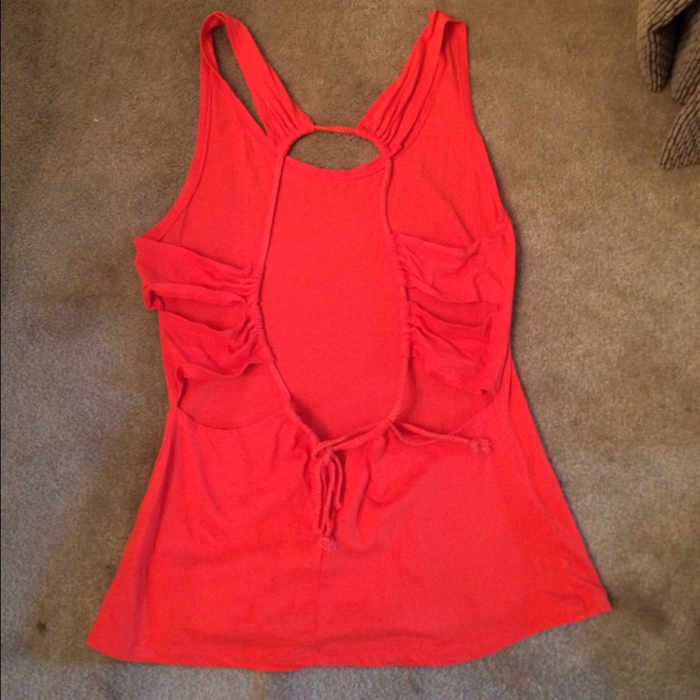 Open back fabletics tank. Size XS.