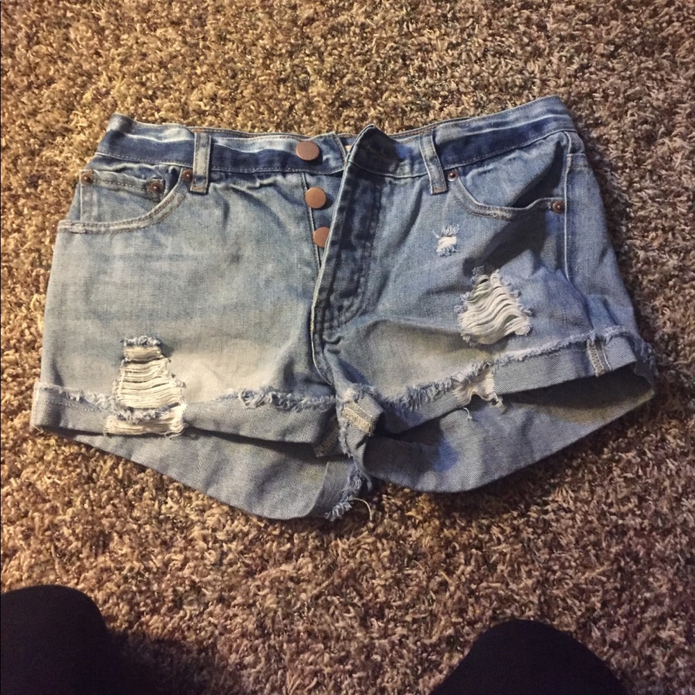 Jean shorts