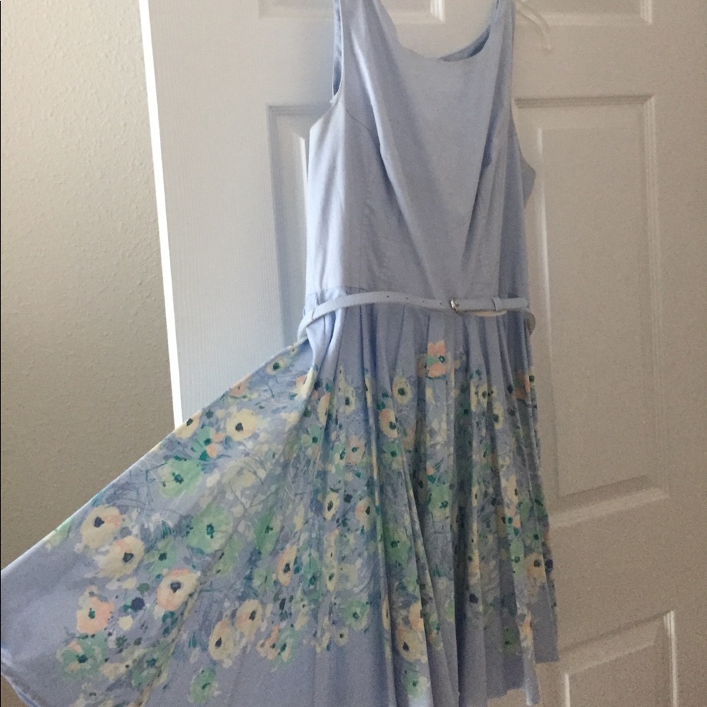Baby Blue Lauren Conrad Dress