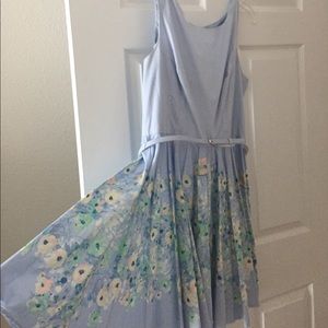 Baby Blue Lauren Conrad Dress