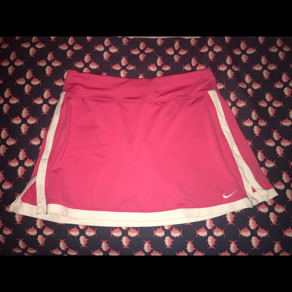 Pink Nike tennis skirt