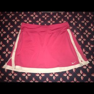 Pink Nike tennis skirt