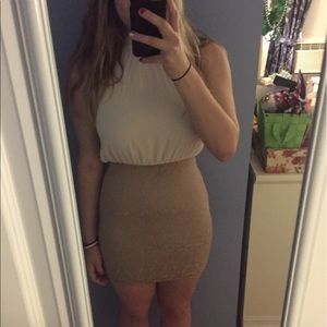 Two toned dress