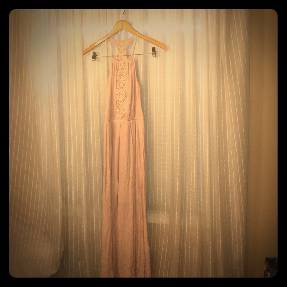 Rose pink Maxi dress