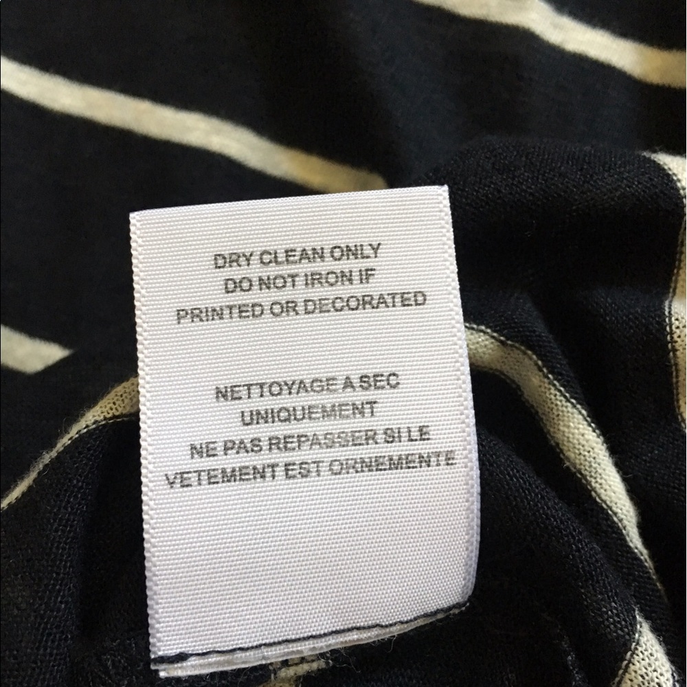 Joie Black and White Pullover Top - Picture 7 of 8
