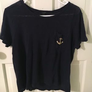 J.Crew navy top