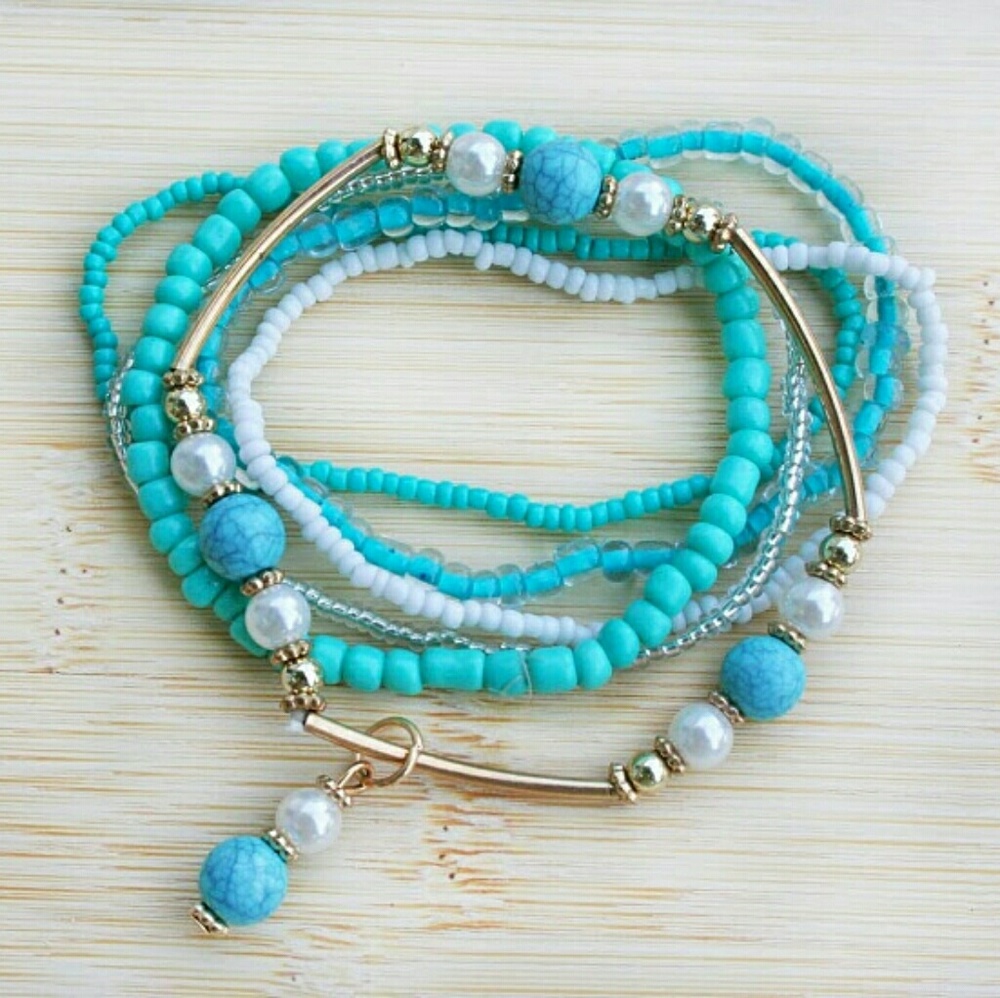 Turquoise Bracelet Set