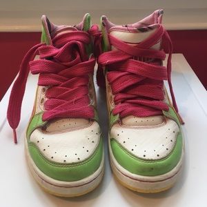 Multi colored puma sneakers