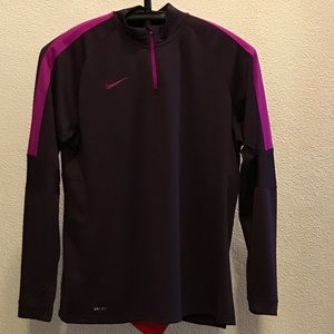 Nike soccer dri fit athletic shirt