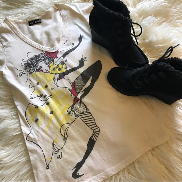 Gypsy Burlesque Dancer Tee - Picture 1 of 1