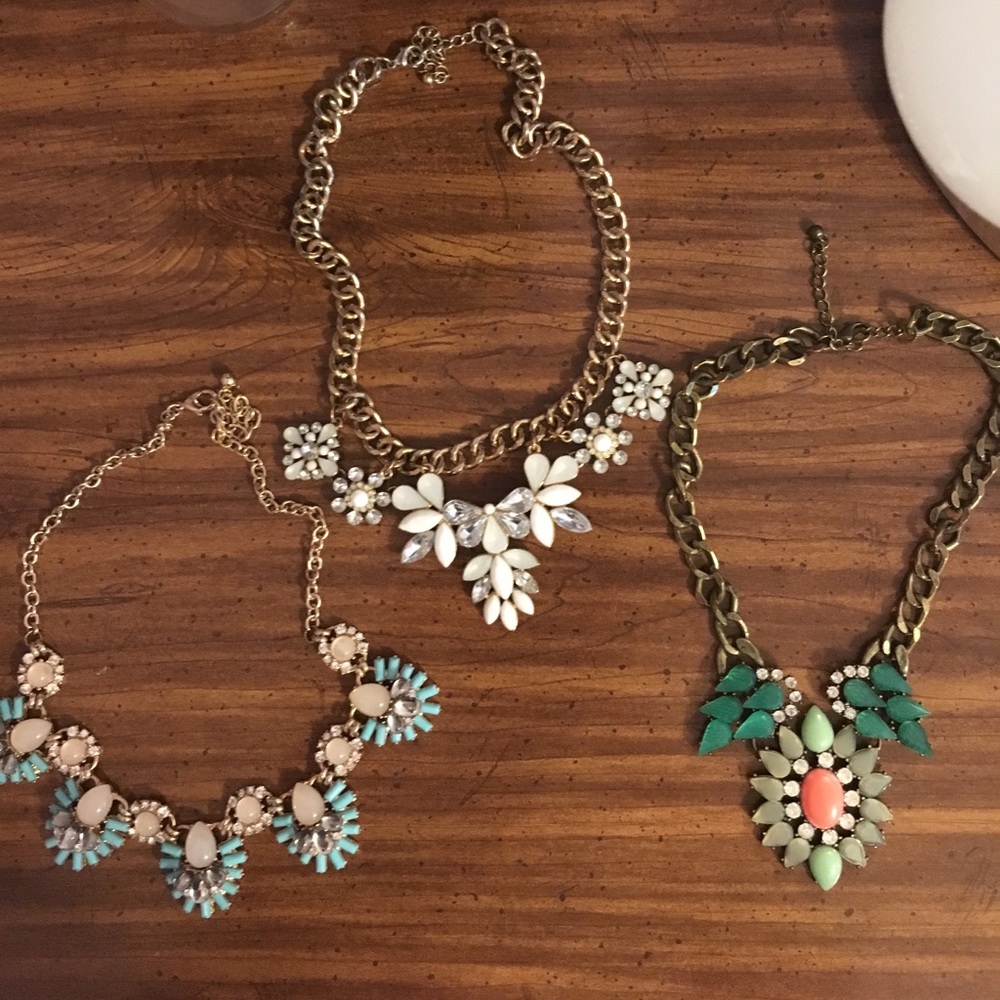 Statement necklace bundle