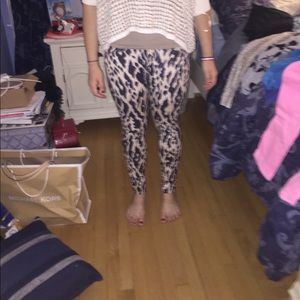 Cheetah pants