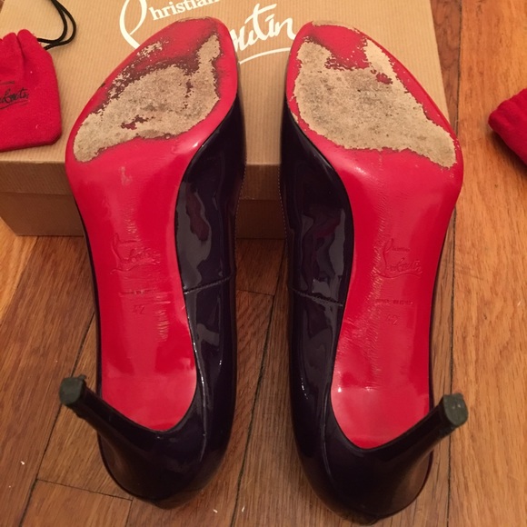 ***SOLD***Christian Louboutin simple pump 85 - Picture 3 of 7