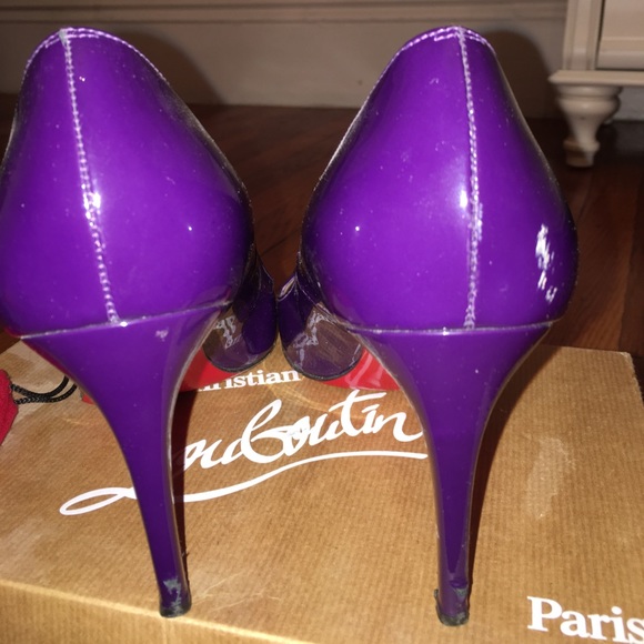 ***SOLD***Christian Louboutin simple pump 85 - Picture 4 of 7