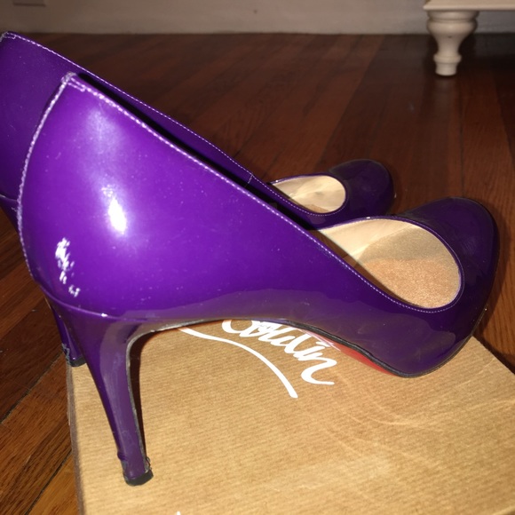 ***SOLD***Christian Louboutin simple pump 85 - Picture 5 of 7