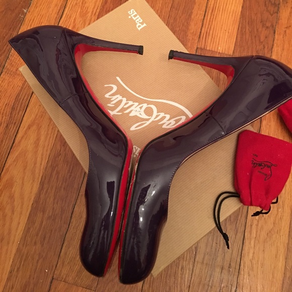 ***SOLD***Christian Louboutin simple pump 85 - Picture 6 of 7