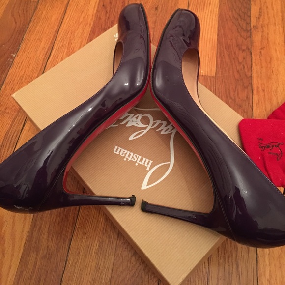 ***SOLD***Christian Louboutin simple pump 85 - Picture 7 of 7