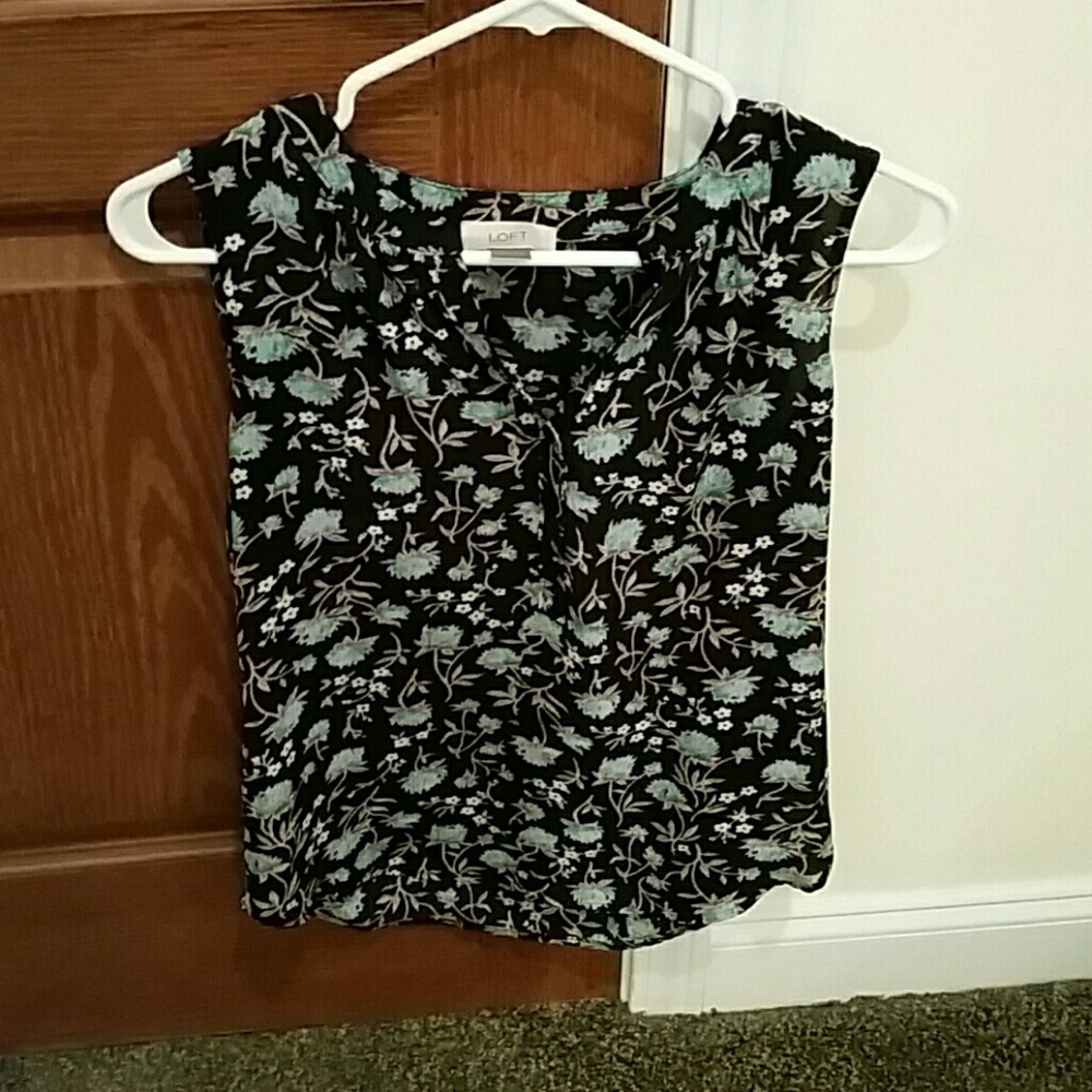 Loft floral top