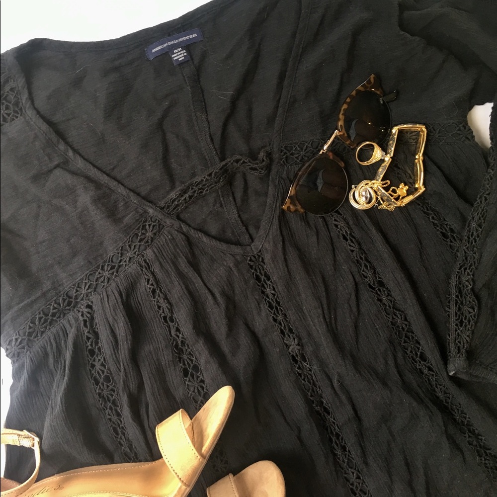 Black Babydoll Style Dress!