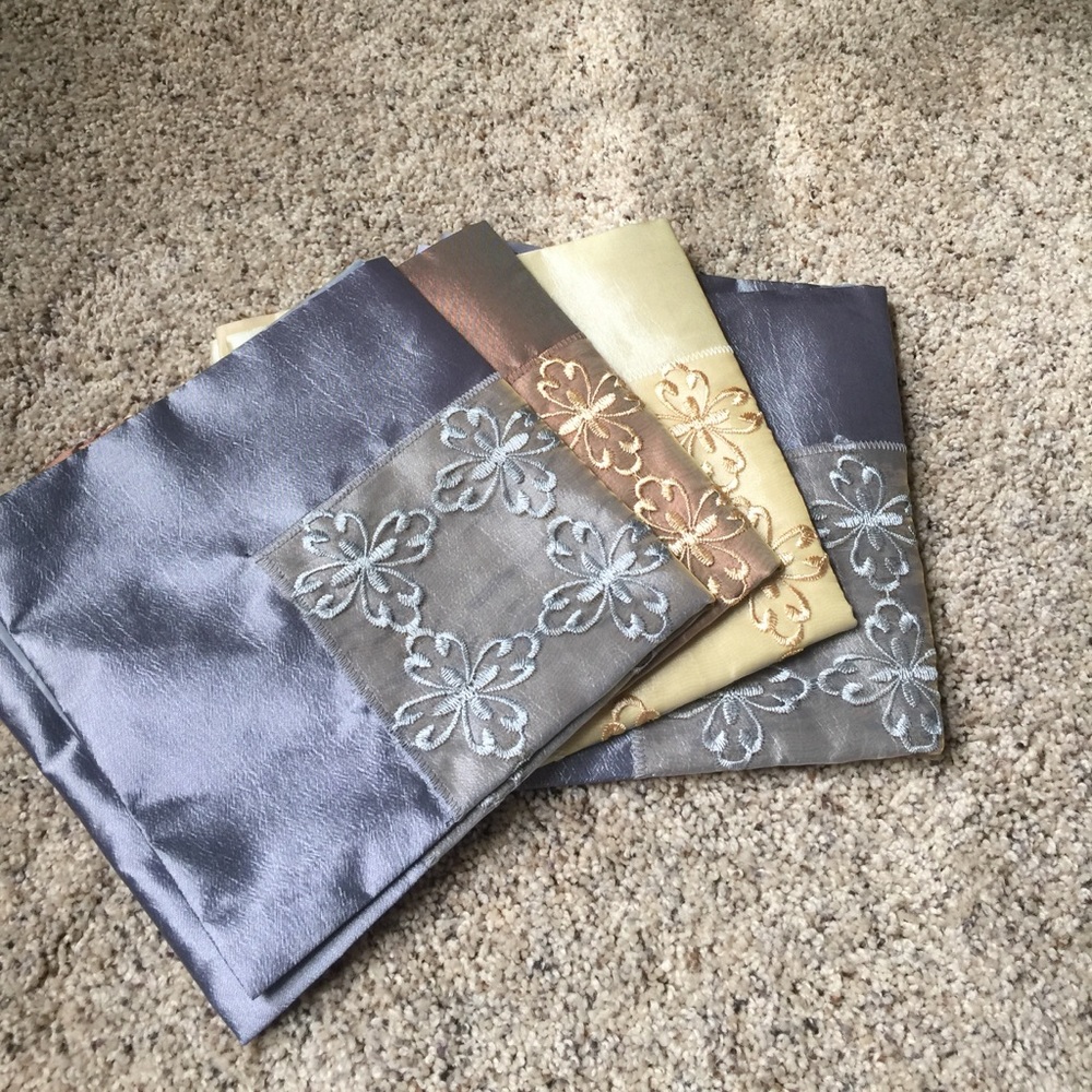 4 Decorative pillow cases. $15 for all 4 of them.