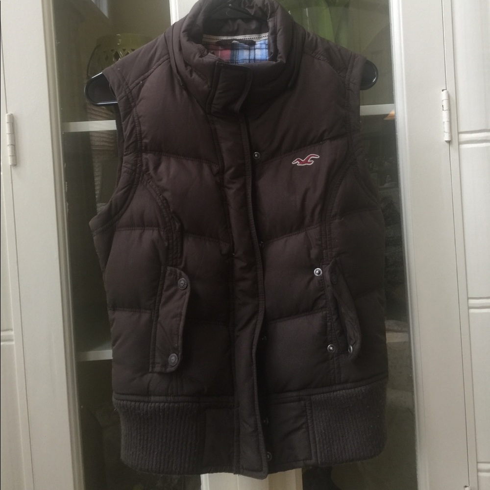 Hollister Puffer Vest WITH Hood