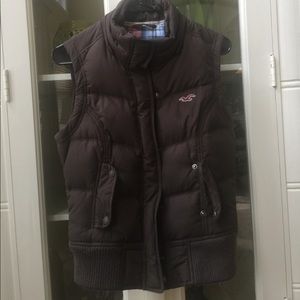 Hollister Puffer Vest WITH Hood
