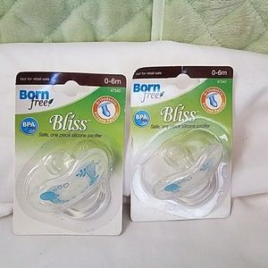 BORN FREE BLISS PACIFIER 2 QTY