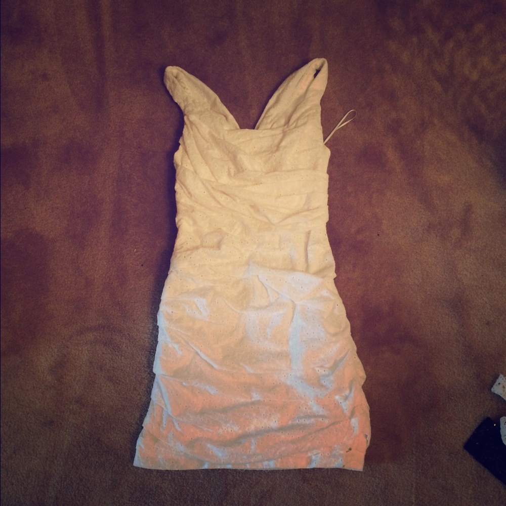 White express dress. Size 2.