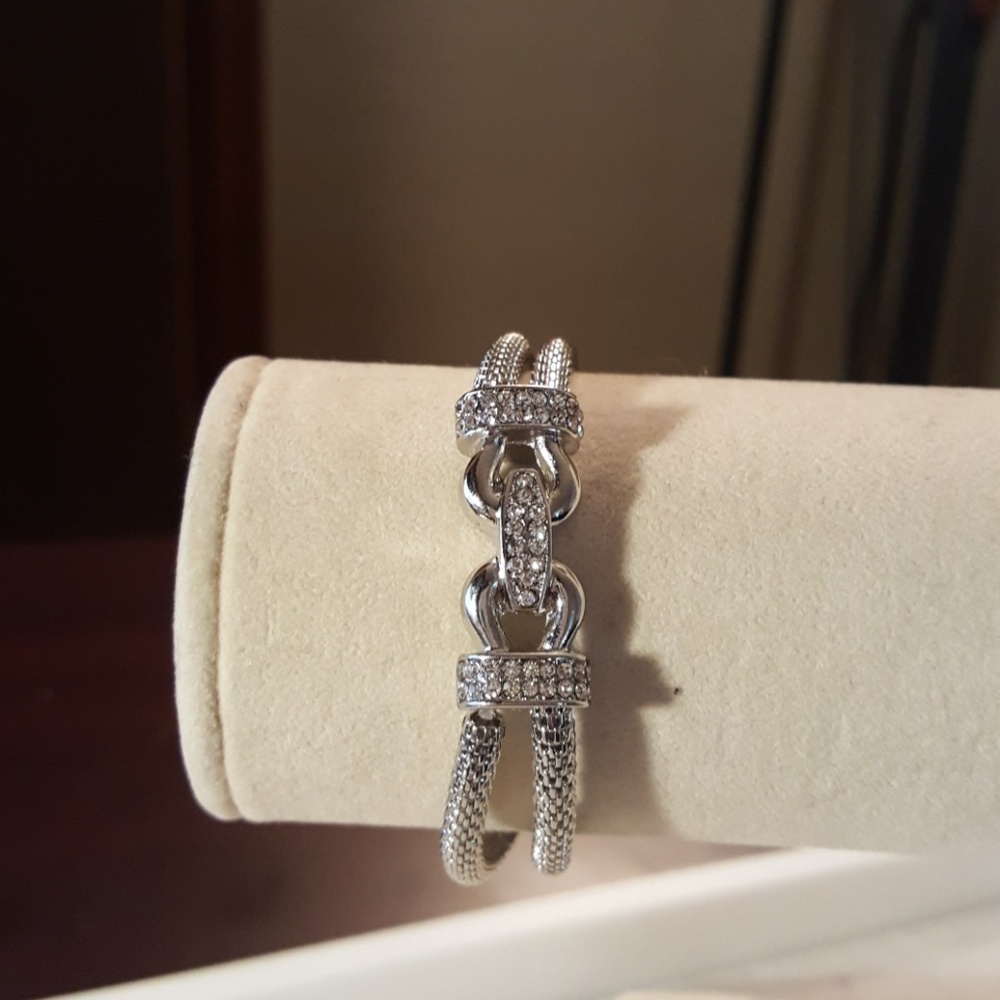 Silver Tone silver bracelet