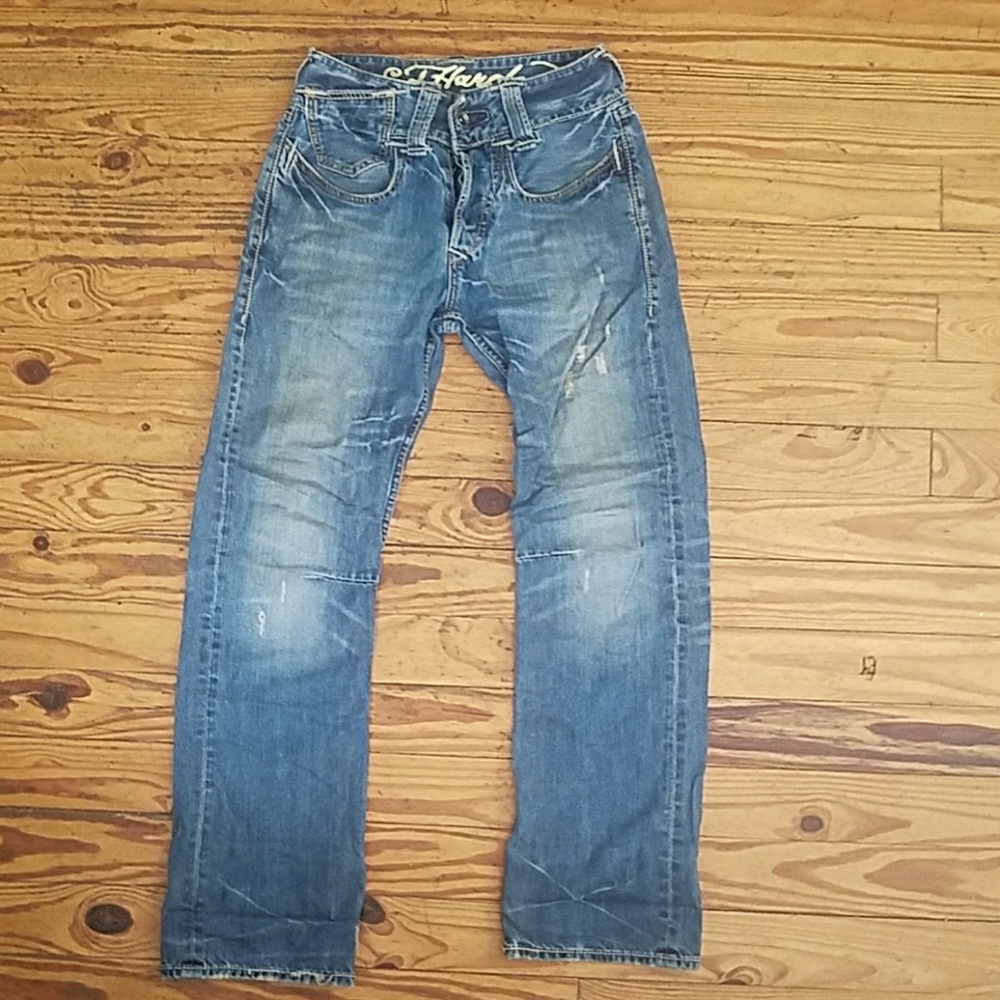 Ed Hardy %100 cotton jeans