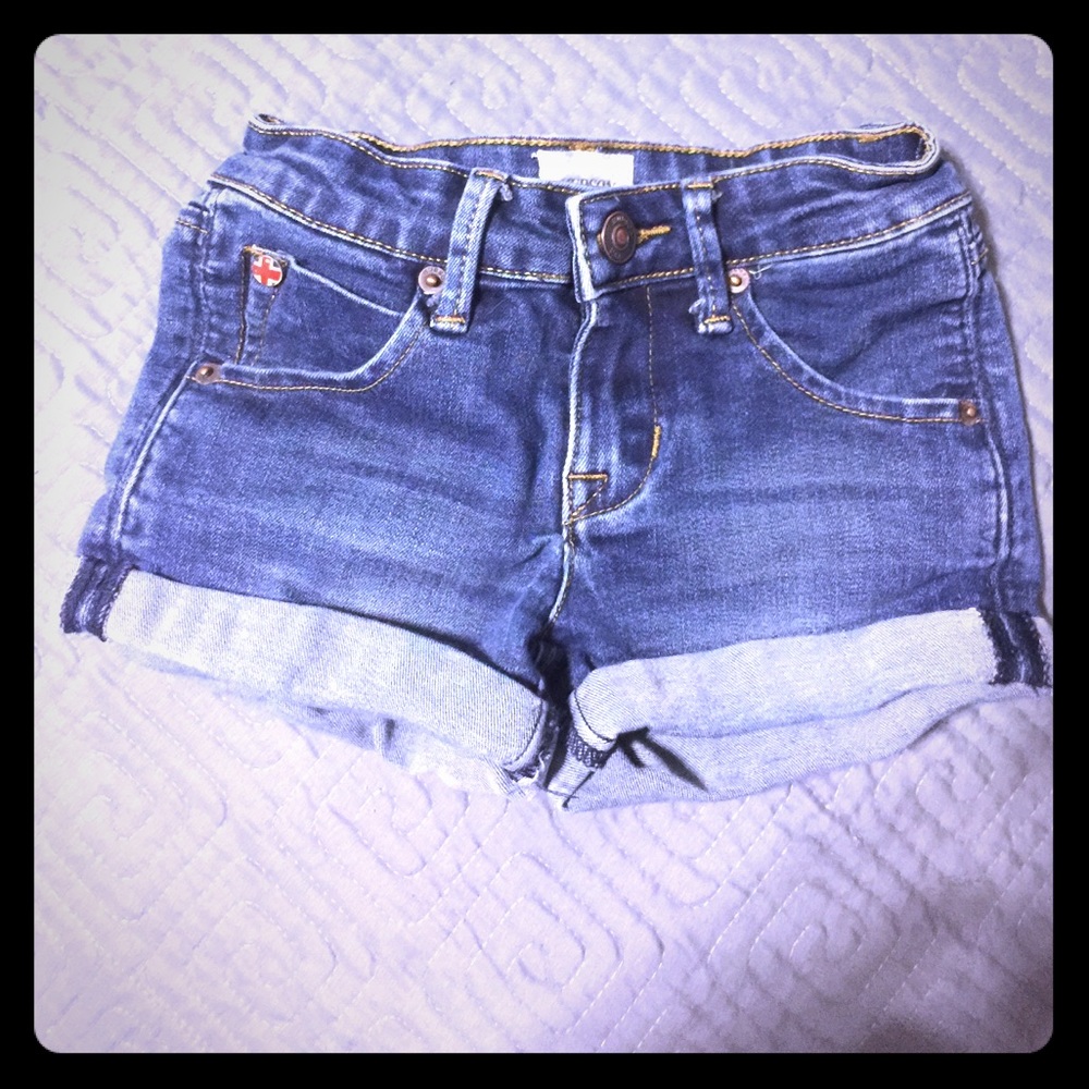 Little Girls Hudson Denim shorts