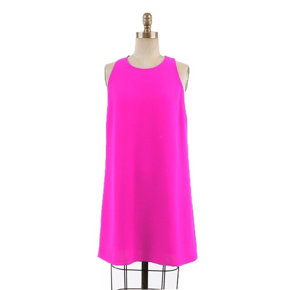 NWT Hot Pink Shift Dress - Picture 3 of 3