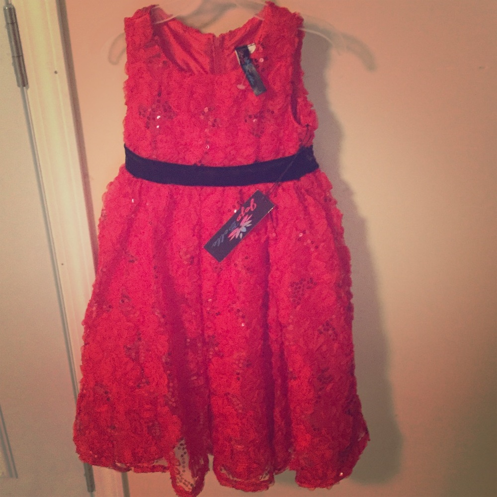 Red girl formal
