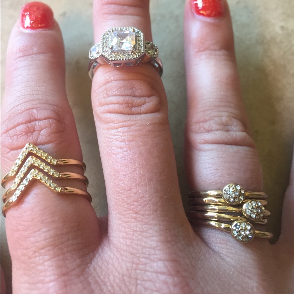 Bundle of Stella and Dot Rings