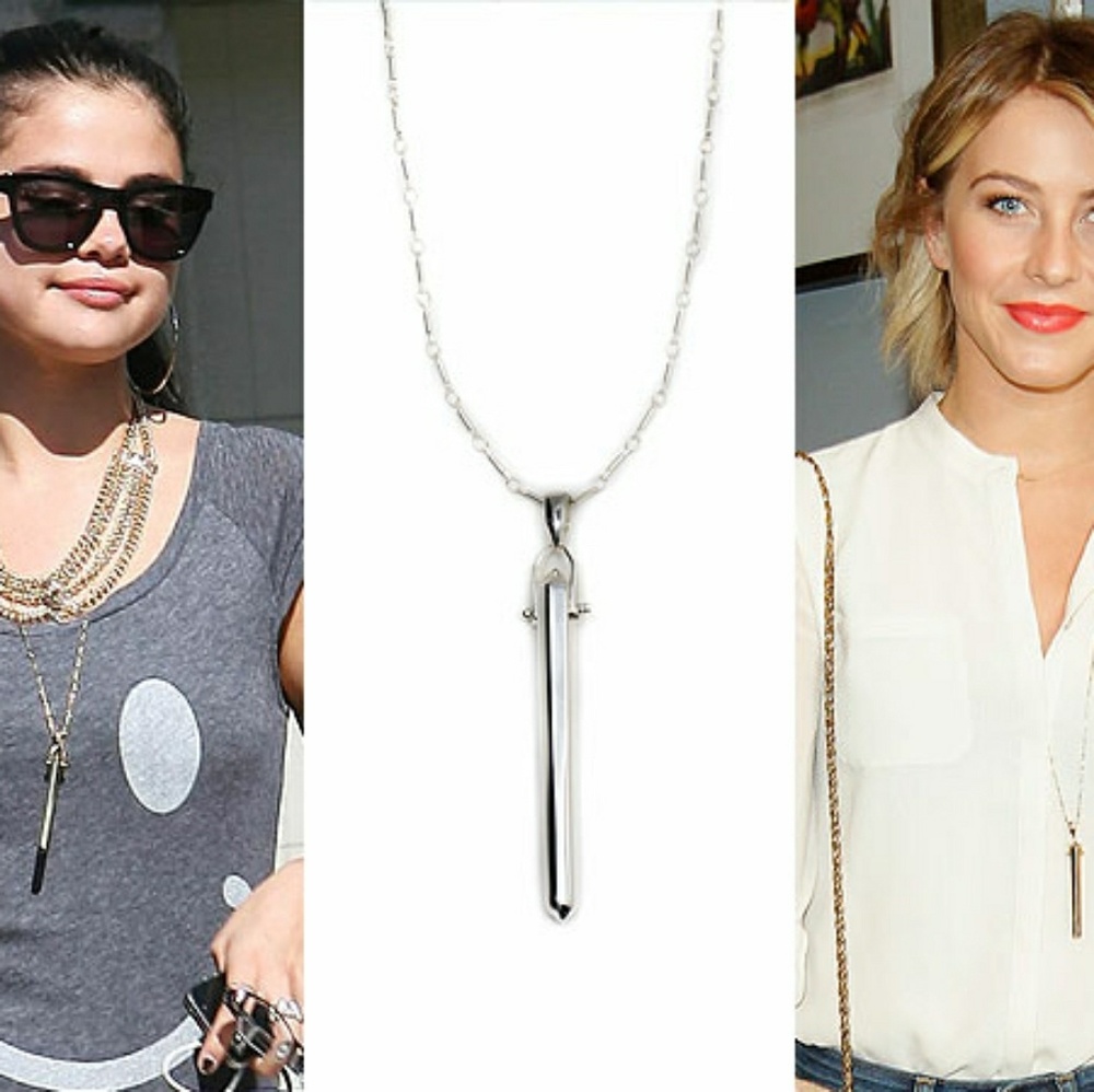 Rebel Pendant Necklace - Silver