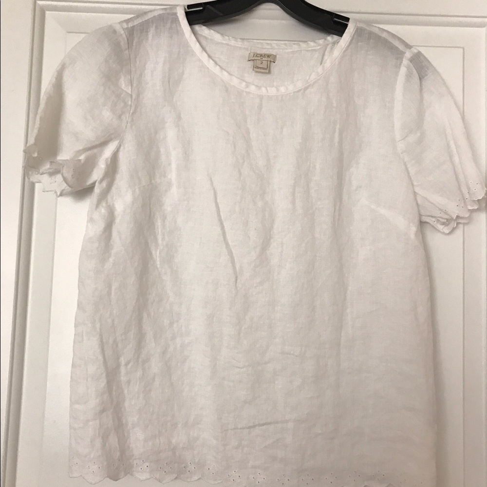 J Crew Linen top