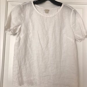 J Crew Linen top